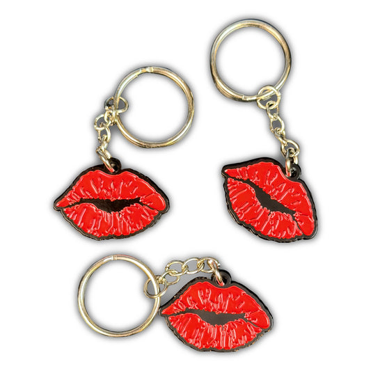 Red Lips Keychain